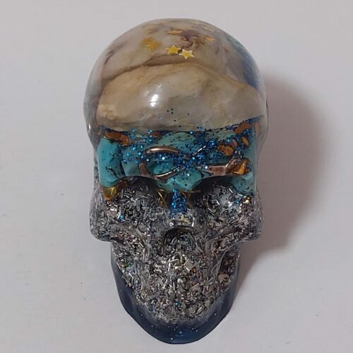 Orgonita con forma de Calavera Modelo 1 Tamaño S