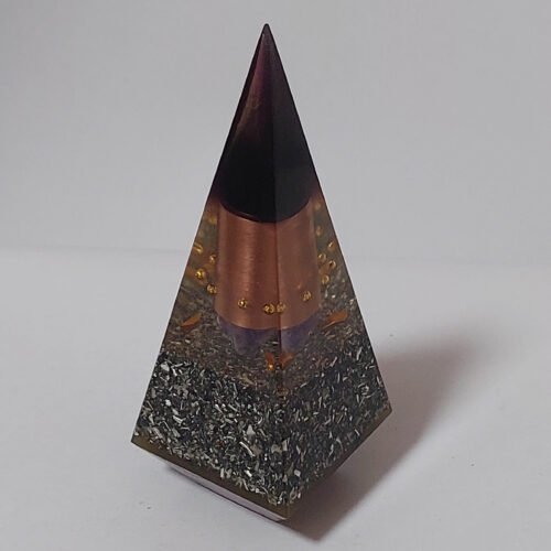 Orgonita con forma de Prisma de 4 lados modelo 1 Tamaño S