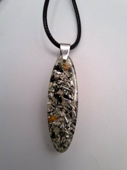 Modelo 09 Orgón Glam. Colgante rectangular L.