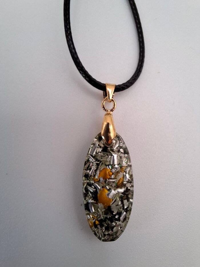 Modelo 10 Orgón Glam. Colgante rectangular M.