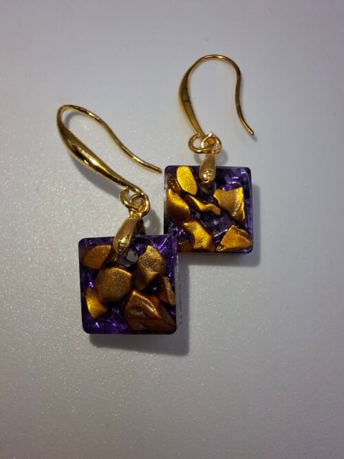 Modelo 23 Luz Orgonite. Pendiente Rectangular S.