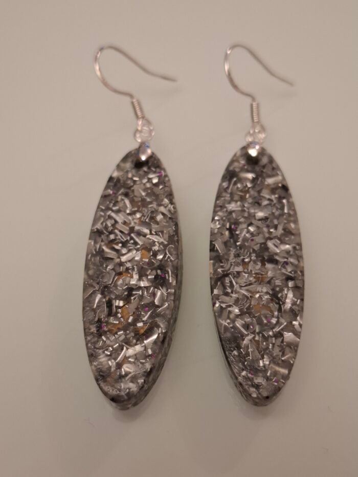 Modelo 018 Spirit Gems. Pendiente Oval L.