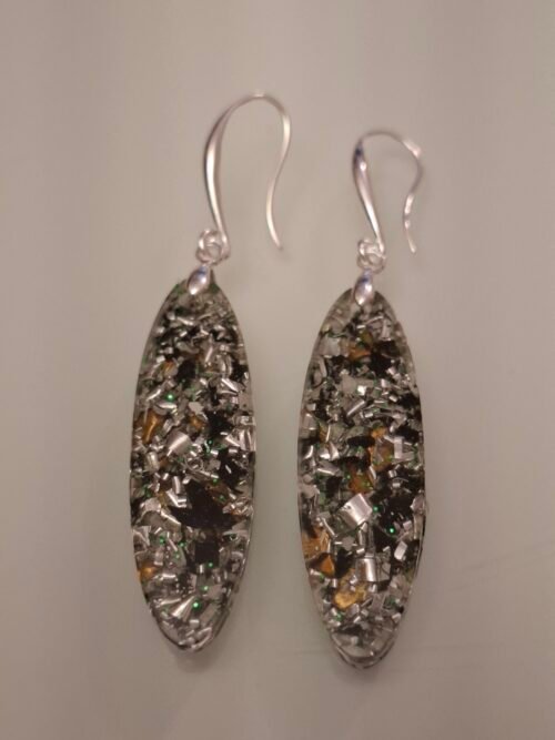 Modelo 012 Orgon Glam. Pendiente Oval L.