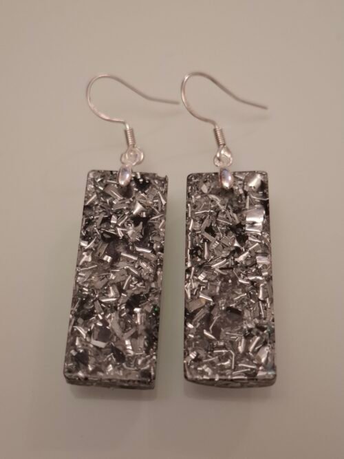 Modelo 021 Spirit Gems. Pendiente Rectangular L.