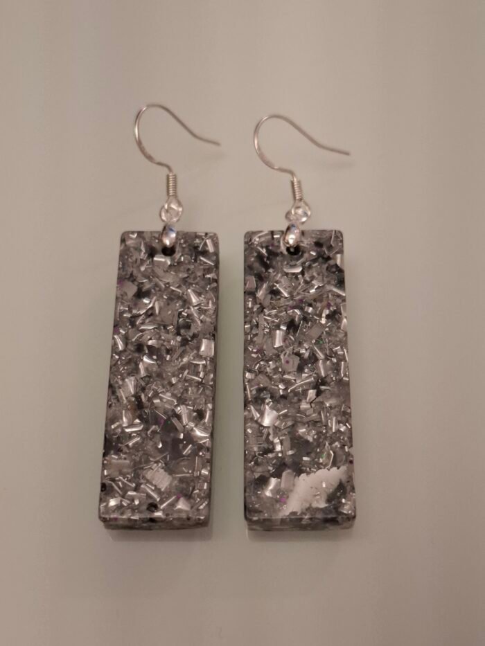 Modelo 022 Spirit Gems. Pendiente Rectangular L.