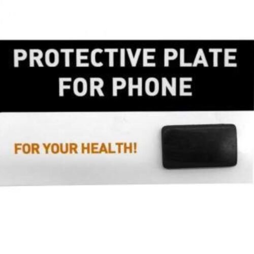 Placa Rectangular de Shungita para Teléfonos Móviles