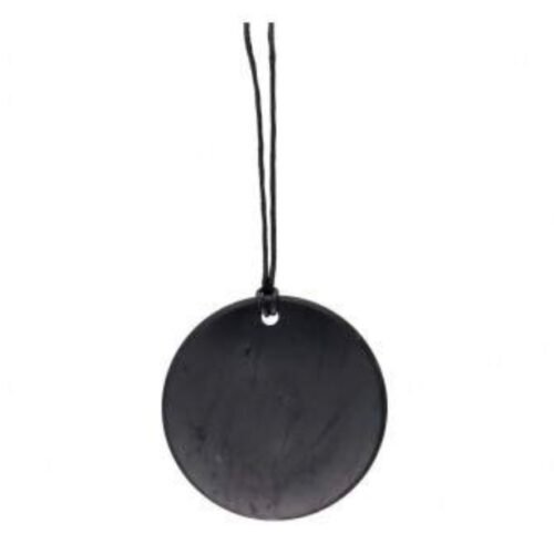 Colgante de Shungita Círculo Pequeño